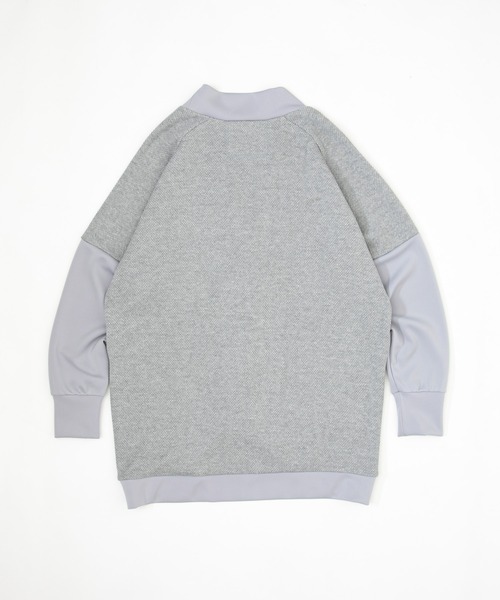 OURET（オーレット）の「OURET/オーレット/ローゲージストレッチ カノコラウンドカーディガン/2021-2022 AUTUMN&WINTER EXHIBITION 先行受注（カーディガン/ボレロ・メンズ・ブラック/グレー・1/2/3）」の7枚目の写真