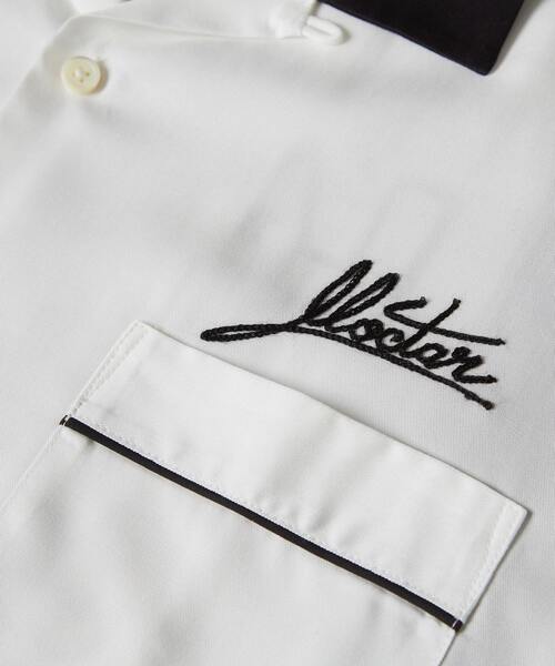 UNPERFECT（アンパーフェクト）の「[WEB限定]UNPERFECT MOCTARコラボボーリングシャツ（シャツ/ブラウス・メンズ・ホワイト/ブラック・4/3）」の8枚目の写真