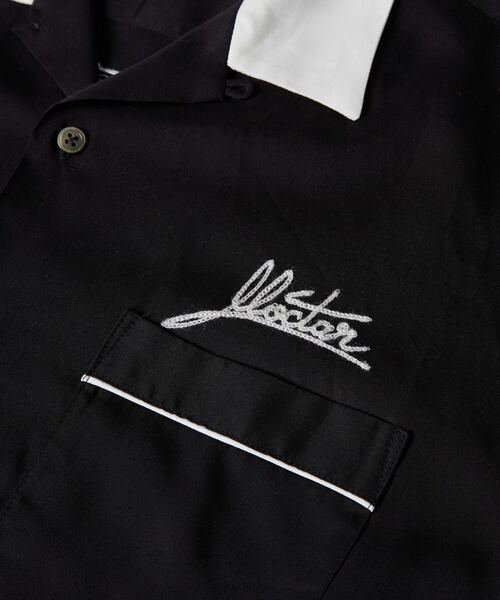 UNPERFECT（アンパーフェクト）の「[WEB限定]UNPERFECT MOCTARコラボボーリングシャツ（シャツ/ブラウス・メンズ・ホワイト/ブラック・4/3）」の12枚目の写真