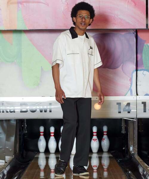 UNPERFECT（アンパーフェクト）の「[WEB限定]UNPERFECT MOCTARコラボボーリングシャツ（シャツ/ブラウス・メンズ・ホワイト/ブラック・4/3）」の14枚目の写真