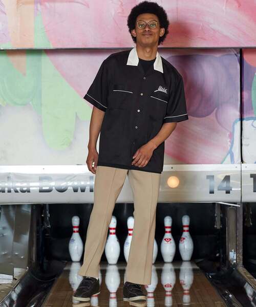 UNPERFECT（アンパーフェクト）の「[WEB限定]UNPERFECT MOCTARコラボボーリングシャツ（シャツ/ブラウス・メンズ・ホワイト/ブラック・4/3）」の18枚目の写真