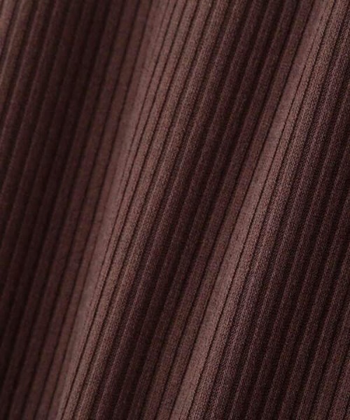 N.（N. Natural Beauty Basic）（エヌエヌナチュラルビューティーベーシック）の「【S Size Line】リブブラウジングマキシワンピース（ワンピース・レディース・ブラック/ブラウン/ブルー・MEDIUM/SMALL）」の20枚目の写真