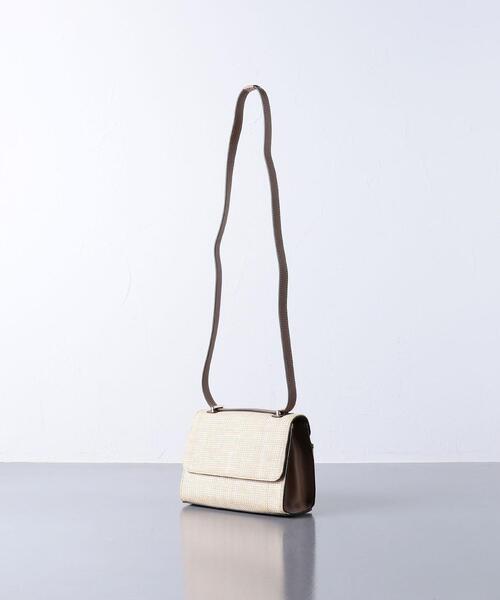 UNITED ARROWS（ユナイテッドアローズ）の「UWC PP COMBI フラップ ショルダーバッグ◆（ショルダーバッグ・レディース・ブラック/ベージュ・FREE）」の3枚目の写真