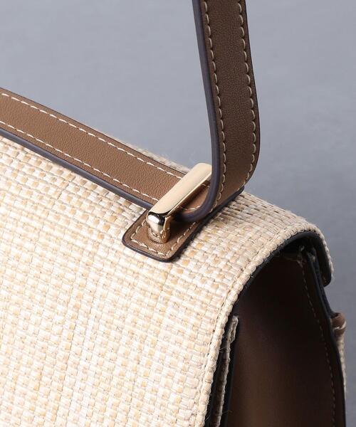 UNITED ARROWS（ユナイテッドアローズ）の「UWC PP COMBI フラップ ショルダーバッグ◆（ショルダーバッグ・レディース・ブラック/ベージュ・FREE）」の6枚目の写真