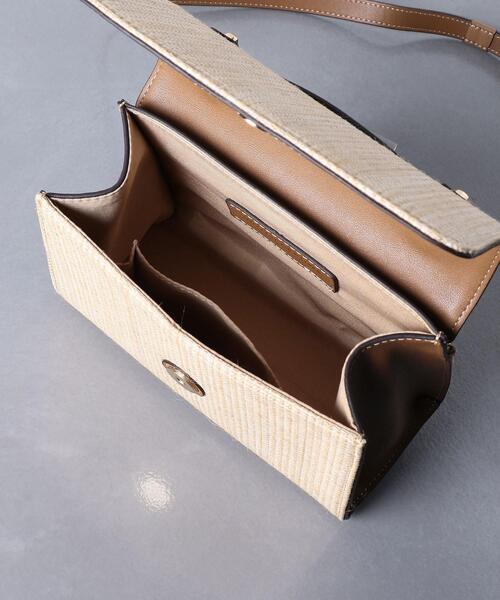 UNITED ARROWS（ユナイテッドアローズ）の「UWC PP COMBI フラップ ショルダーバッグ◆（ショルダーバッグ・レディース・ブラック/ベージュ・FREE）」の14枚目の写真