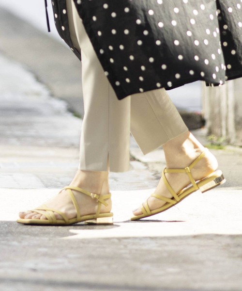 HIMIKO（ヒミコ）の「【HIMIKO】コードサンダル/611227（サンダル・レディース・ブラック/ピンク/イエロー/アイボリー・22.5cm/23.5cm/24.5cm/23.0cm/24.0cm/22.0cm）」の4枚目の写真