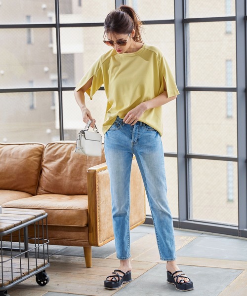 KOBE LETTUCE(コウベレタス)の「プラットフォームナローストリングサンダル(サンダル・レディース・ホワイト系その他/キャメル/ブラック・L/LL/M/S)」の9枚目の写真