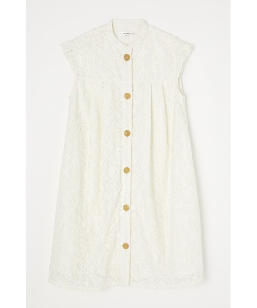 MOUSSY(マウジー)の「LACE FLARE MINI ドレス(ワンピース・レディース・ライトカーキ/ブラック/アイボリー・1/2)」の12枚目の写真