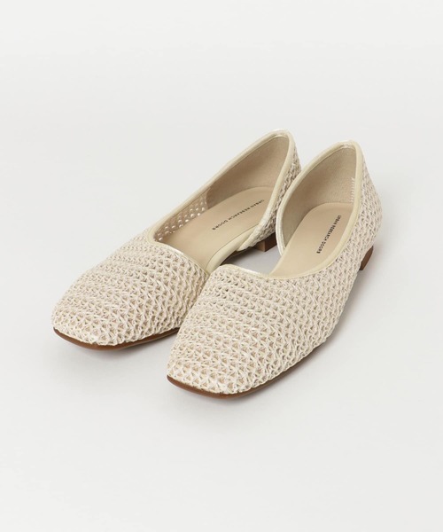 URBAN RESEARCH DOORS（アーバンリサーチドアーズ）の「【WEB限定】メッシュフラットシューズ（サンダル・レディース・アイボリー/キャメル・38/36/37）」の10枚目の写真