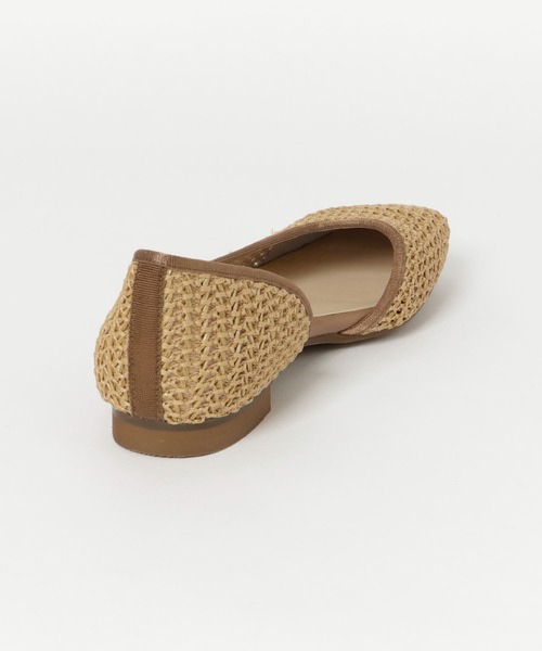 URBAN RESEARCH DOORS（アーバンリサーチドアーズ）の「【WEB限定】メッシュフラットシューズ（サンダル・レディース・アイボリー/キャメル・38/36/37）」の12枚目の写真