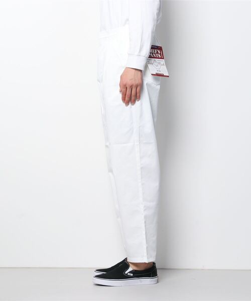 Beautiful Harmony（ビューティフルハーモニー）の「シェフパンツ（チノパンツ・メンズ・ホワイト/ヘザーグレー/ネイビー系/ストライプ/ブルー系その他/ブラック/ベージュ/ブルー/カーキ・LARGE/MEDIUM）」の11枚目の写真