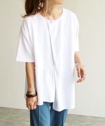 reca | アシンメトリーデザインTシャツ(Tシャツ/カットソー)
