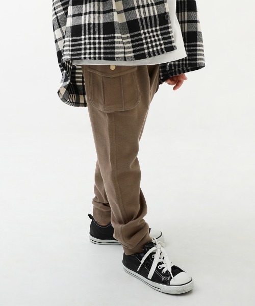 devirock(デビロック)の「カーゴパンツ(カーゴパンツ・キッズ・ネイビー/カーキ/ブラック/ヘザーチャコール/モカ・150cm/100cm/130cm/90cm/80cm/120cm/160cm/140cm/110cm)」の4枚目の写真