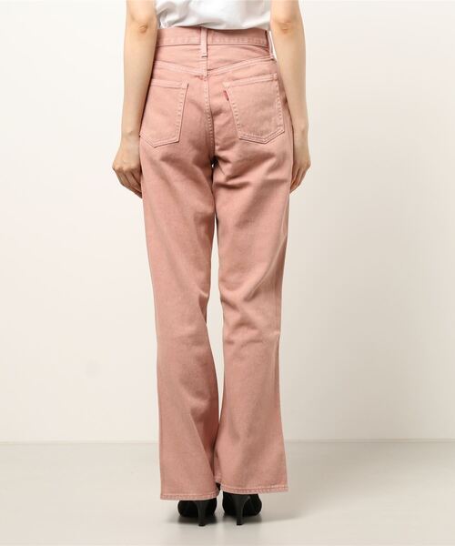 LAGUA GEM（ラグアジェム）の「NARCISSUS LOOSE FLARE DENIM（デニムパンツ・レディース・オレンジ系その他/ライトイエロー/オフホワイト・22inch/24inch/25inch/26inch/23inch）」の14枚目の写真