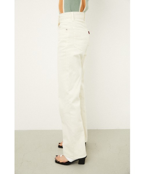 LAGUA GEM（ラグアジェム）の「NARCISSUS LOOSE FLARE DENIM（デニムパンツ・レディース・オレンジ系その他/ライトイエロー/オフホワイト・22inch/24inch/25inch/26inch/23inch）」の15枚目の写真