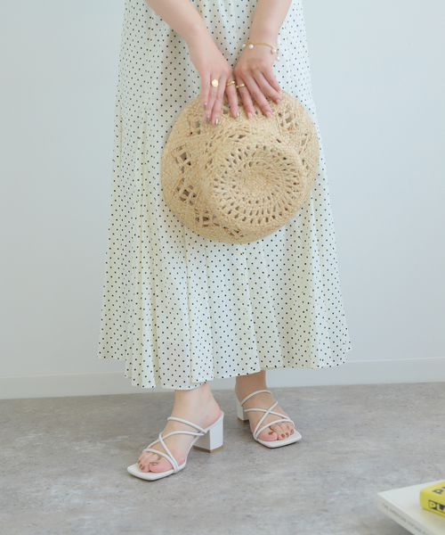 Simplicite（サンプリシテ）の「コードサンダル◆（サンダル・レディース・ホワイト/ブラック/パープル/オレンジ・SMALL/MEDIUM/LARGE）」の21枚目の写真