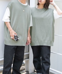 PairPair | ベーシックニットベスト(ユニセックス)(ベスト)