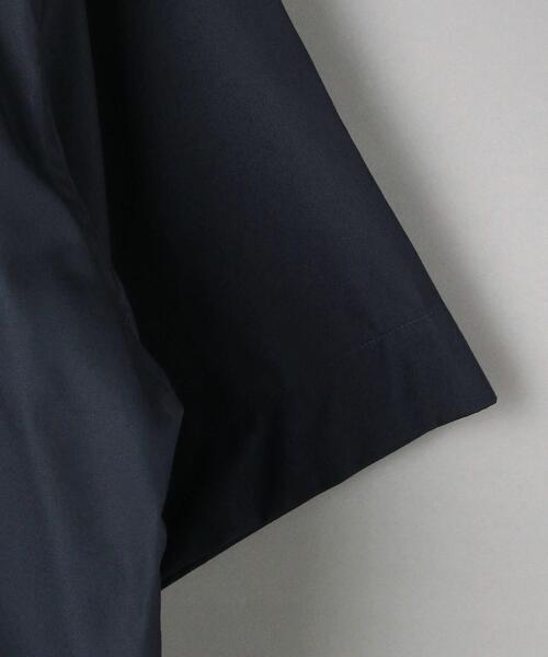 5525Gallery（ゴーゴーニーゴーギャラリー）の「【別注】 ＜5525gallery（5525ギャラリー）＞ REG SSL /シャツ（シャツ/ブラウス・メンズ・ホワイト/ネイビー・LARGE）」の5枚目の写真