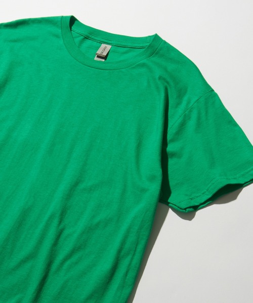 GILDAN(ギルダン)の「【GILDAN】 4.5 oz プレミアムコットン ジャパンスペック Tシャツ 半袖無地T オーバーサイズ GL63000 MURS(Tシャツ/カットソー・メンズ・ブラック/グレー/ホワイト/ネイビー/チャコール/ライトブルー/スカイブルー/ライトピンク/ライトグリーン/グリーン/レッド/バーガンディー/ピンク/ターコイズブルー/ロイヤルブルー/パープル/イエロー/オレンジ・L/XL/M/S)」の5枚目の写真