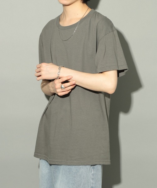 GILDAN(ギルダン)の「【GILDAN】 4.5 oz プレミアムコットン ジャパンスペック Tシャツ 半袖無地T オーバーサイズ GL63000 MURS(Tシャツ/カットソー・メンズ・ブラック/グレー/ホワイト/ネイビー/チャコール/ライトブルー/スカイブルー/ライトピンク/ライトグリーン/グリーン/レッド/バーガンディー/ピンク/ターコイズブルー/ロイヤルブルー/パープル/イエロー/オレンジ・L/XL/M/S)」の4枚目の写真