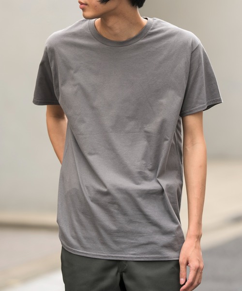 GILDAN(ギルダン)の「【GILDAN】 4.5 oz プレミアムコットン ジャパンスペック Tシャツ 半袖無地T オーバーサイズ GL63000 MURS(Tシャツ/カットソー・メンズ・ブラック/グレー/ホワイト/ネイビー/チャコール/ライトブルー/スカイブルー/ライトピンク/ライトグリーン/グリーン/レッド/バーガンディー/ピンク/ターコイズブルー/ロイヤルブルー/パープル/イエロー/オレンジ・L/XL/M/S)」の22枚目の写真