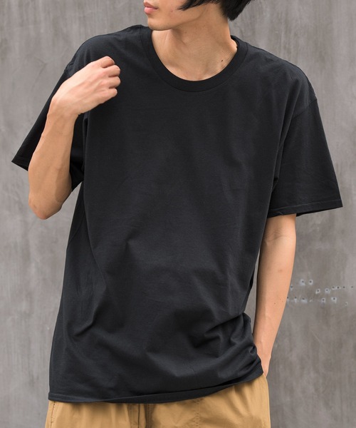 GILDAN(ギルダン)の「【GILDAN】 4.5 oz プレミアムコットン ジャパンスペック Tシャツ 半袖無地T オーバーサイズ GL63000 MURS(Tシャツ/カットソー・メンズ・ブラック/グレー/ホワイト/ネイビー/チャコール/ライトブルー/スカイブルー/ライトピンク/ライトグリーン/グリーン/レッド/バーガンディー/ピンク/ターコイズブルー/ロイヤルブルー/パープル/イエロー/オレンジ・L/XL/M/S)」の20枚目の写真