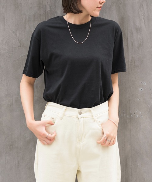 GILDAN(ギルダン)の「【GILDAN】 4.5 oz プレミアムコットン ジャパンスペック Tシャツ 半袖無地T オーバーサイズ GL63000 MURS(Tシャツ/カットソー・メンズ・ブラック/グレー/ホワイト/ネイビー/チャコール/ライトブルー/スカイブルー/ライトピンク/ライトグリーン/グリーン/レッド/バーガンディー/ピンク/ターコイズブルー/ロイヤルブルー/パープル/イエロー/オレンジ・L/XL/M/S)」の19枚目の写真