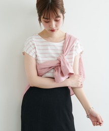 【WEB限定】フレンチスリーブボーダーT