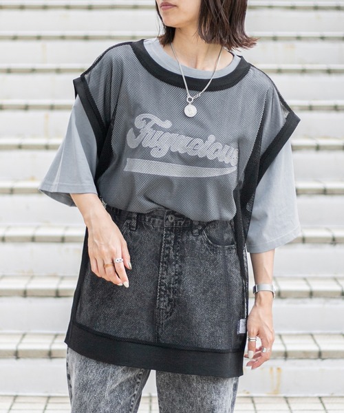 PairPair(ペアペア)の「メッシュレイヤードベスト(ユニセックス)(ベスト・レディース・ホワイト/ブラック・FREE)」の17枚目の写真