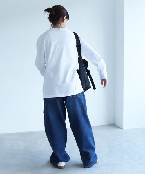 PAR ICI（パーリッシィ）の「【WEB別注カラー】冬野菜プリント ロンT（Tシャツ/カットソー・レディース・オフホワイト/ブラウン/レッド・FREE）」の19枚目の写真