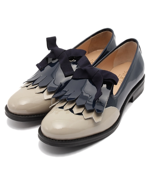ROSE BUD（ローズバッド）の「【ViVi掲載】(STOKTON)3302 VERNICE SLIP ON TUSSEL LOAFER（ドレスシューズ・レディース・ブラック/ベージュ・38/39/37/36）」の11枚目の写真
