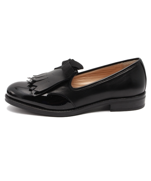 ROSE BUD（ローズバッド）の「【ViVi掲載】(STOKTON)3302 VERNICE SLIP ON TUSSEL LOAFER（ドレスシューズ・レディース・ブラック/ベージュ・38/39/37/36）」の10枚目の写真
