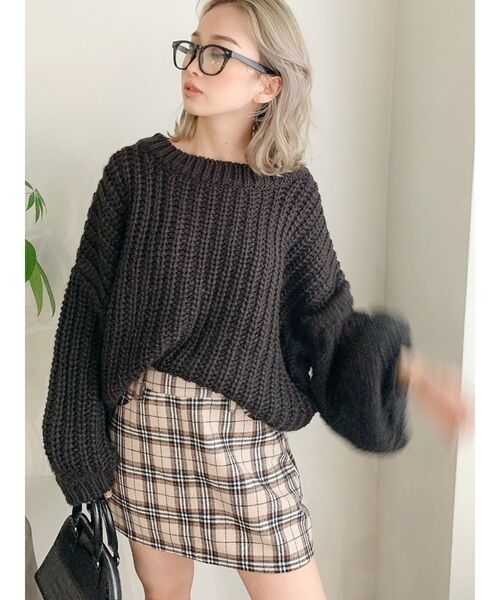 GYDA（ジェイダ）の「FALLチェックスカートライクショーパン（スカート・レディース・その他/その他2・SMALL/MEDIUM）」の20枚目の写真