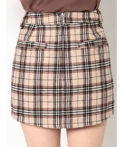GYDA（ジェイダ）の「FALLチェックスカートライクショーパン（スカート・レディース・その他/その他2・SMALL/MEDIUM）」の11枚目の写真