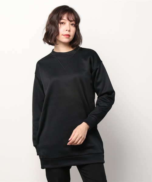 NEW BALANCE（ニューバランス）の「Achiever フリース スウェットシャツ（スウェット・レディース・ブラック/グレー・SMALL/MEDIUM/LARGE/X-LARGE）」の11枚目の写真