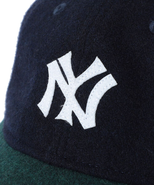 BEAMS BOY(ビームスボーイ)の「NEW ERA × BEAMS BOY / 別注 メルトン ベースボールキャップ(キャップ・レディース・アイボリー/グレー/ネイビー・ONE SIZE)」の15枚目の写真