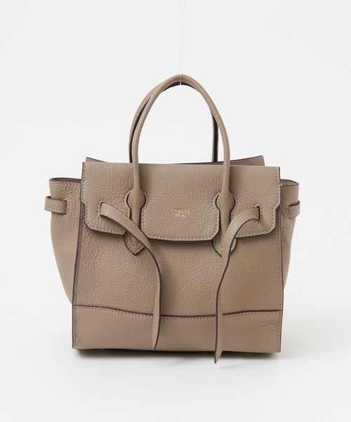 LOWELL things(ロウェル シングス)の「Legacy/レザー2WAYオープントートmini(トートバッグ・レディース・ブラック/グレイッシュブルー/グレー/ブラウン/パープル・フリー)」の7枚目の写真