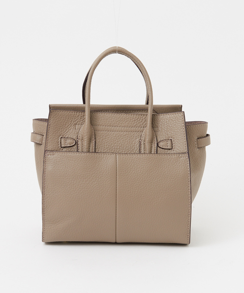 LOWELL things(ロウェル シングス)の「Legacy/レザー2WAYオープントートmini(トートバッグ・レディース・ブラック/グレイッシュブルー/グレー/ブラウン/パープル・フリー)」の9枚目の写真