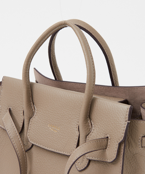 LOWELL things(ロウェル シングス)の「Legacy/レザー2WAYオープントートmini(トートバッグ・レディース・ブラック/グレイッシュブルー/グレー/ブラウン/パープル・フリー)」の11枚目の写真