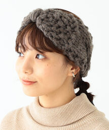 BEAMS BOY | BEAMS BOY / ケーブル編み 2WAY ヘアバンド(ヘアバンド)
