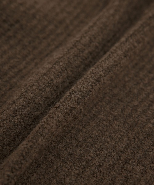 ROPE' PICNIC（ロペピクニック）の「Coffeeニット衿付きショートプルオーバー（ニット/セーター・レディース・ダークブラウン/ベージュ系その他/ブルー系その他4/ピンク系その他2・38）」の7枚目の写真