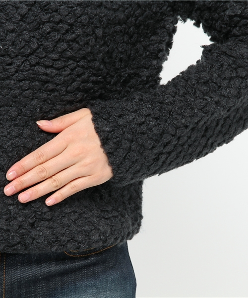 CIAOPANIC（チャオパニック）の「【Ciaopanic】ポップコーンKNITC/NPO（ニット/セーター・レディース・オフホワイト/ブラック・FREE）」の7枚目の写真