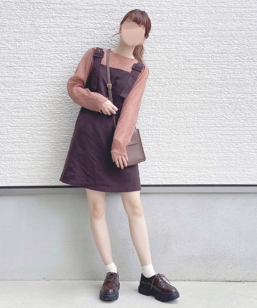 archives（アルシーヴ）の「肩タック楊柳ブラウス（Tシャツ/カットソー・レディース・ブラック/アイボリー/ブルーグレー/モカ/オフホワイト・MEDIUM）」の17枚目の写真