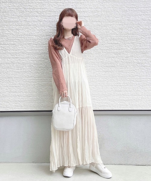 archives（アルシーヴ）の「肩タック楊柳ブラウス（Tシャツ/カットソー・レディース・ブラック/アイボリー/ブルーグレー/モカ/オフホワイト・MEDIUM）」の18枚目の写真