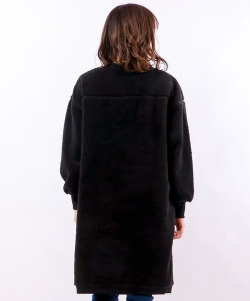 JEMORGAN（ジェーイーモーガン）の「JEMORGAN ボアボンディングワンピース（ワンピース・レディース・モカ/ブラック・FREE）」の12枚目の写真