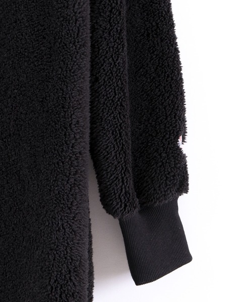 JEMORGAN（ジェーイーモーガン）の「JEMORGAN ボアボンディングワンピース（ワンピース・レディース・モカ/ブラック・FREE）」の8枚目の写真