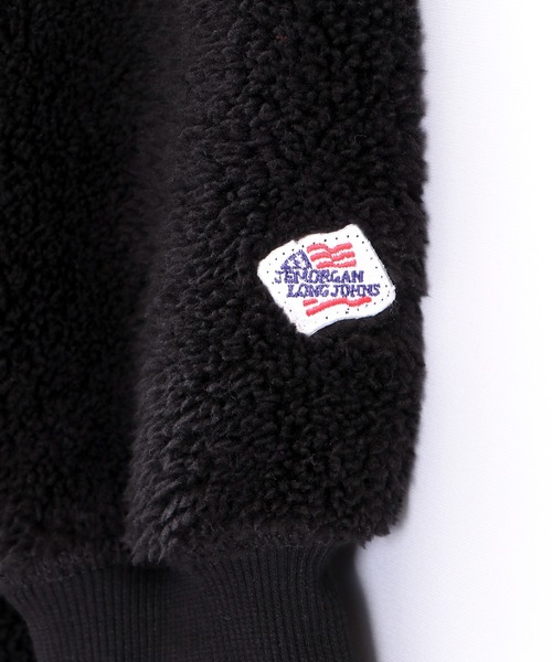 JEMORGAN（ジェーイーモーガン）の「JEMORGAN ボアボンディングワンピース（ワンピース・レディース・モカ/ブラック・FREE）」の10枚目の写真