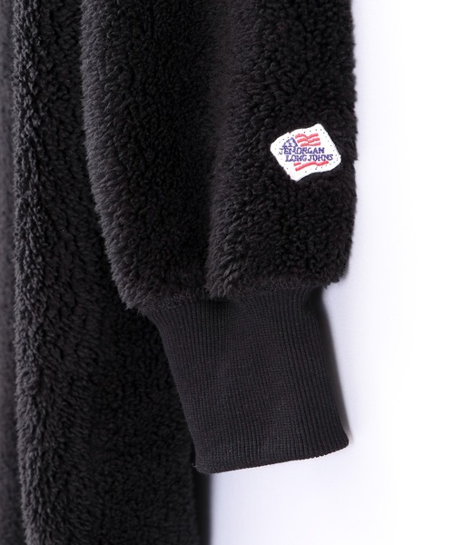 JEMORGAN（ジェーイーモーガン）の「JEMORGAN ボアボンディングワンピース（ワンピース・レディース・モカ/ブラック・FREE）」の9枚目の写真