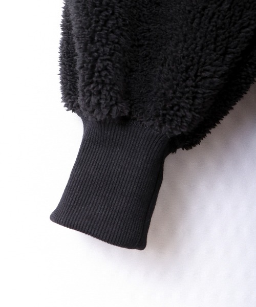 JEMORGAN（ジェーイーモーガン）の「JEMORGAN ボアボンディングワンピース（ワンピース・レディース・モカ/ブラック・FREE）」の7枚目の写真