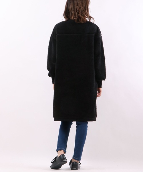 JEMORGAN（ジェーイーモーガン）の「JEMORGAN ボアボンディングワンピース（ワンピース・レディース・モカ/ブラック・FREE）」の21枚目の写真